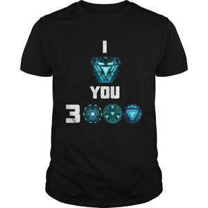 I Love You 3000 Iron Man Heartbreaker Shirt